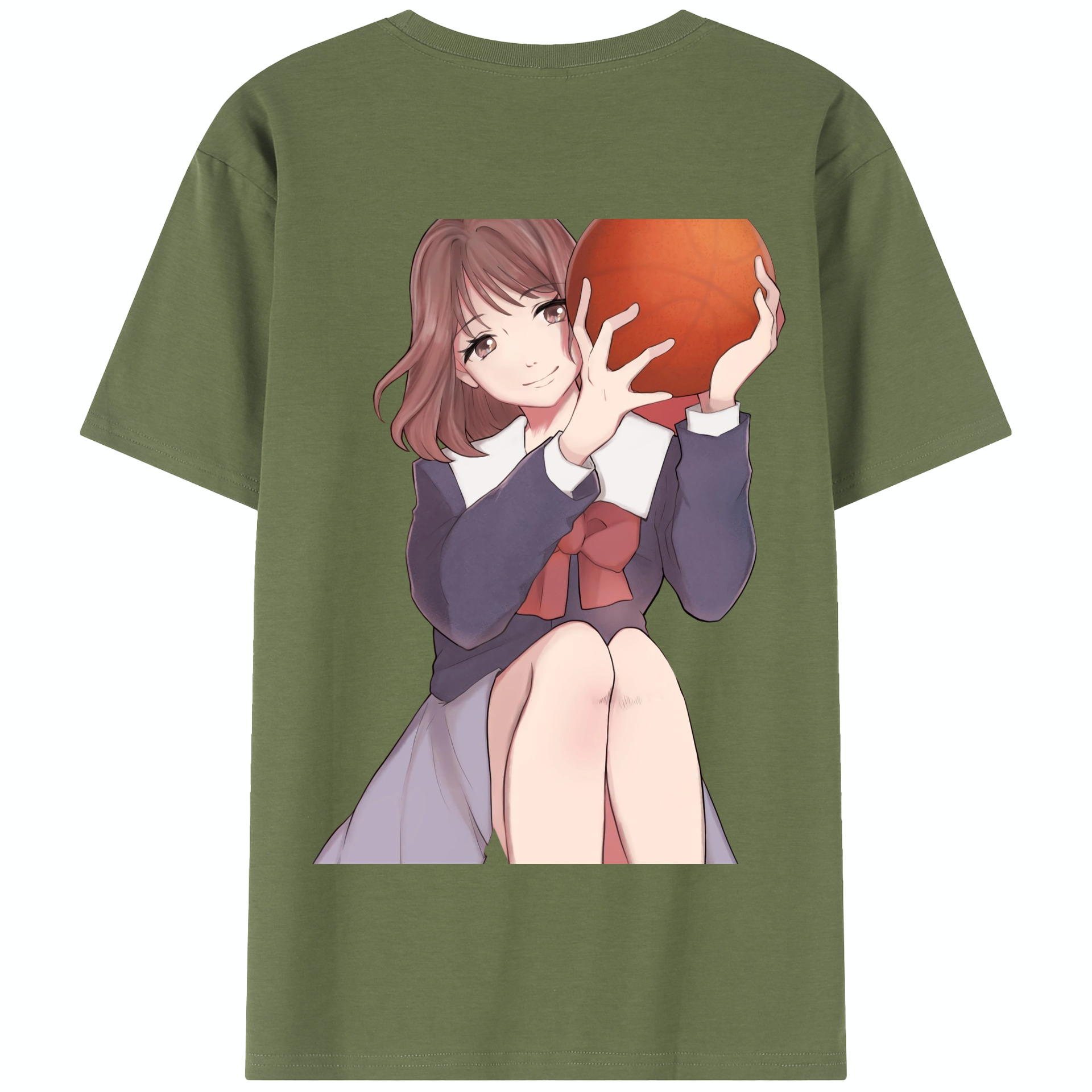 SLAM DUNK／スラムダンク 綿100％半袖Tシャツ（背面プリント）